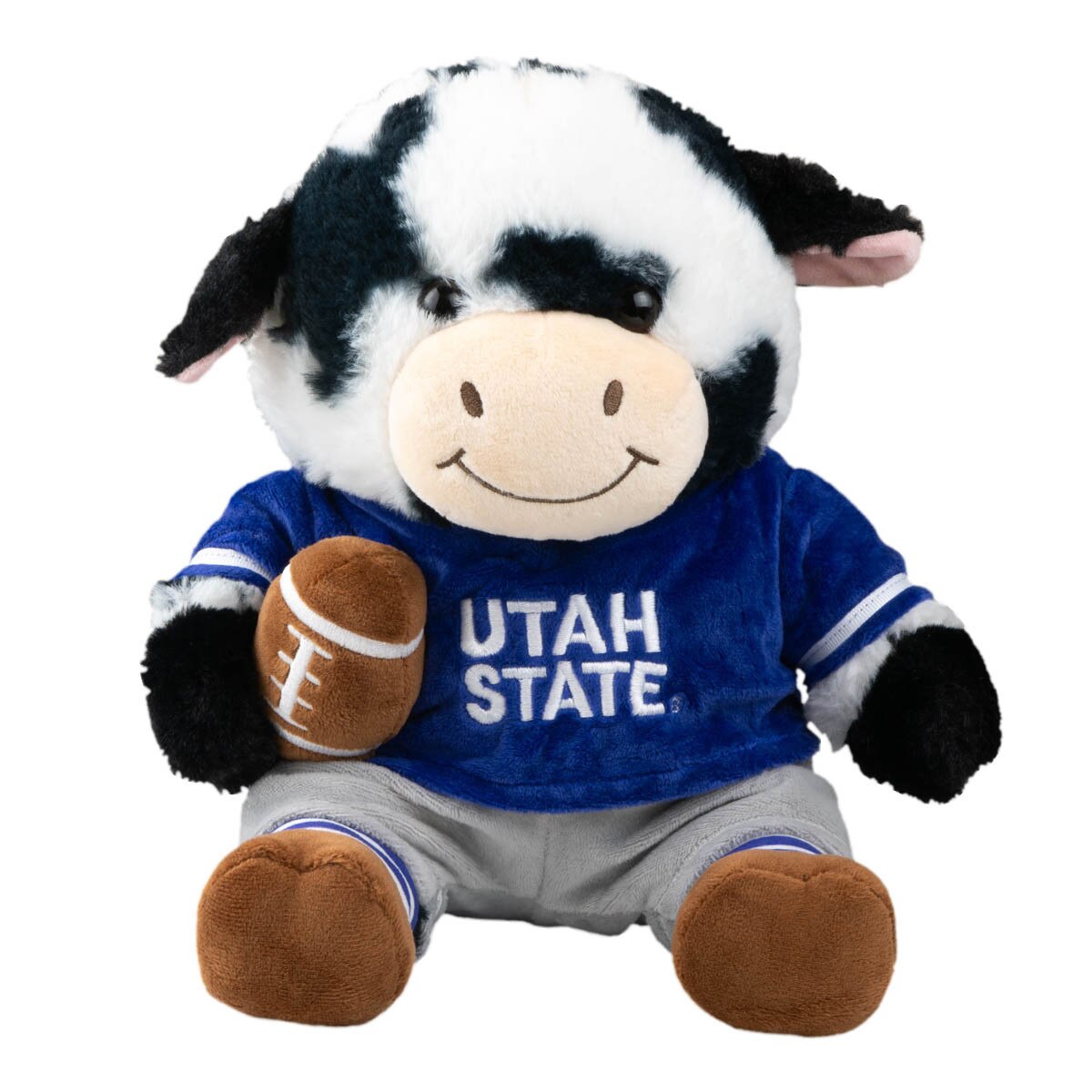 Utah State Football Cow Plush Mascot Mitties